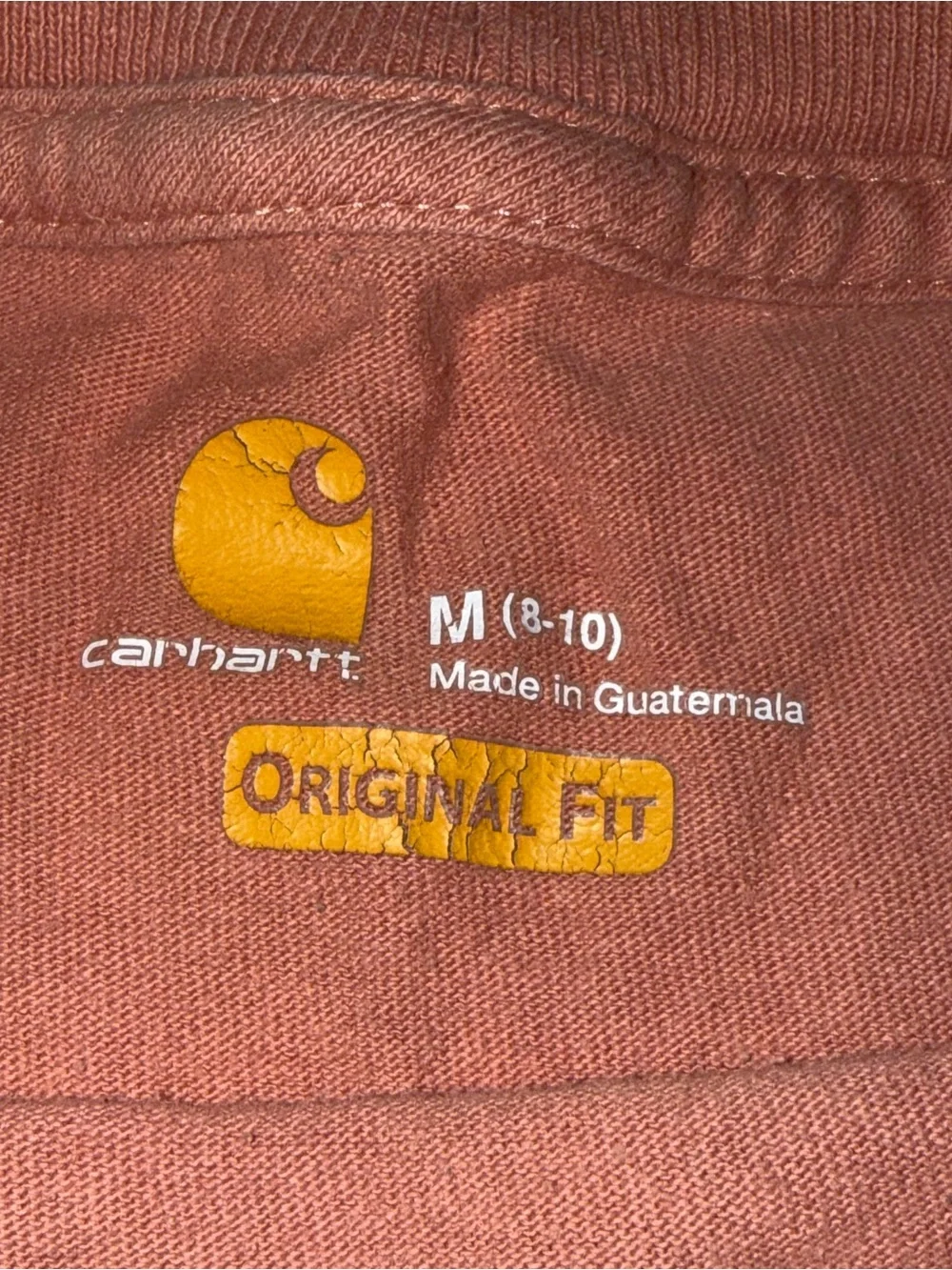 CARHARTT Original FIT HEAVYWEIGHT SHORT SLEEVE POCKET T-SHIRT
